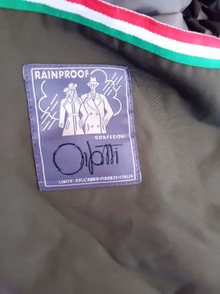 Piumino uomo trequarti verde oliva