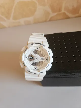 Reloj Casio G-Shock Blanco WR20BAR