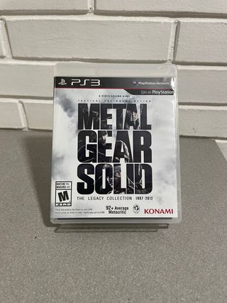 Metal Gear Solid the Legacy Collection PS3