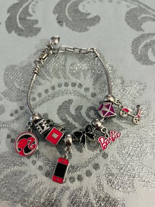 Pulsera Barbie con charms