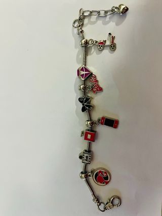 Pulsera Barbie con charms