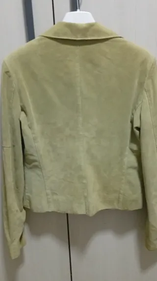 Giubbino donna camoscio Bagatt verde oliva