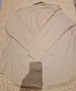 Camisa Polo Ralph Lauren Rayas Beige