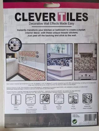 Vinilo Adhesivo Azulejos Cocina Baño Hogar casa