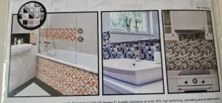 Vinilo Adhesivo Azulejos Cocina Baño Hogar casa