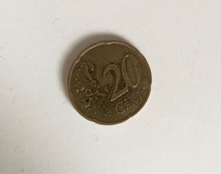 Moneda 20 céntimos 2001 FR