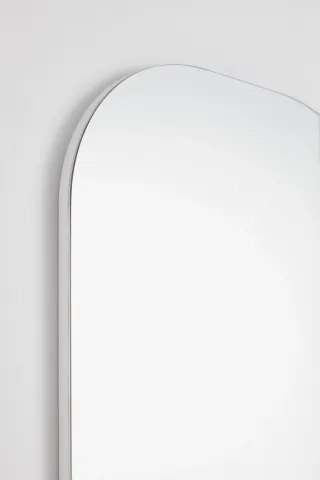 Specchio consolle per ingresso in legno e metallo