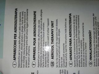 Nebulizzatore Aerosol per inalazioni Leica