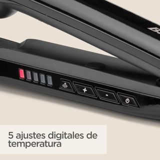 BaByliss Styler Steam Shine ST496E Plancha de pelo