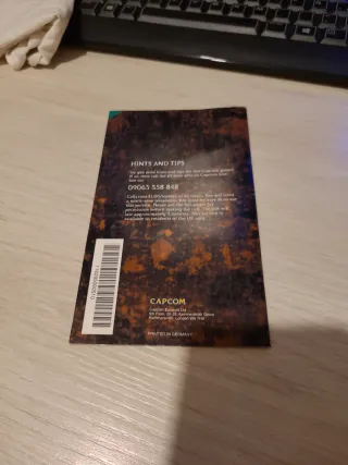 Manual Resident Evil 1 GameCube Inglés