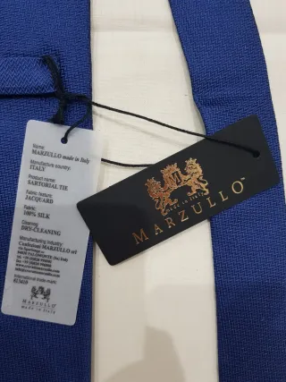 Cravatta Marzullo Blu
