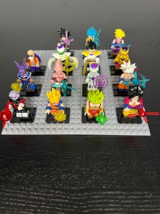 Legos dragón ball, one piece, naruto, marvel, etc