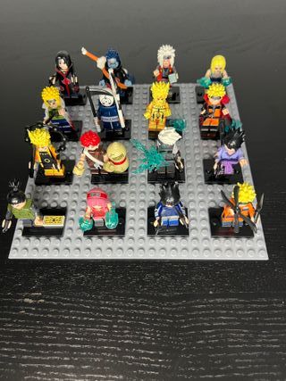 Legos dragón ball, one piece, naruto, marvel, etc