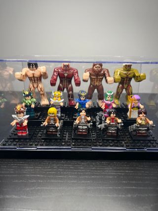 Legos dragón ball, one piece, naruto, marvel, etc