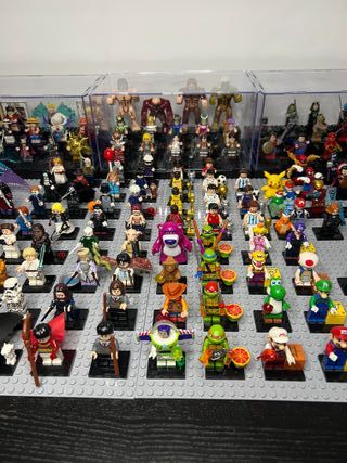 Legos dragón ball, one piece, naruto, marvel, etc