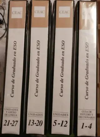 Temario Curso de graduado en ESO