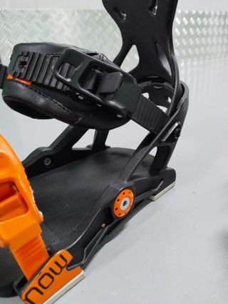 Fijaciones Snowboard NOW Naranja
