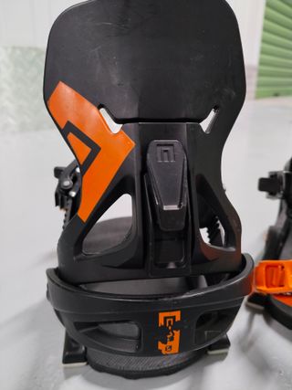 Fijaciones Snowboard NOW Naranja