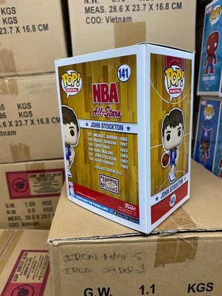Funko Pop! John Stockton 141 NBA All-Stars 1992