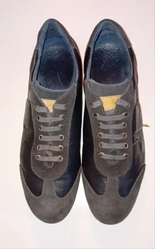 Zapatillas deportivas B-cool piel y ante