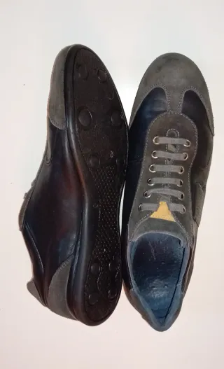 Zapatillas deportivas B-cool piel y ante