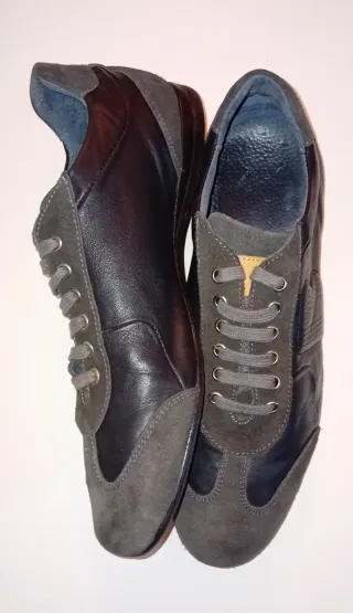 Zapatillas deportivas B-cool piel y ante