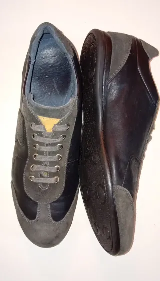 Zapatillas deportivas B-cool piel y ante