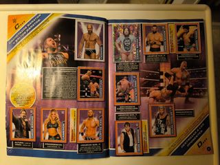 Álbum de cromos WW LUCHA LIBRE