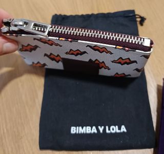 Monedero Bimba y Lola de piel con Rayos Multicolor