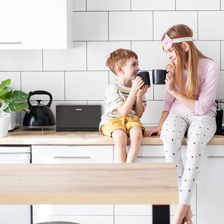 Relaxdays Panera de acero inoxidable, caja de alma