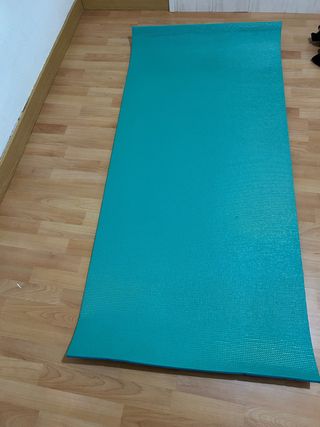 Esterilla de gimnasio azul