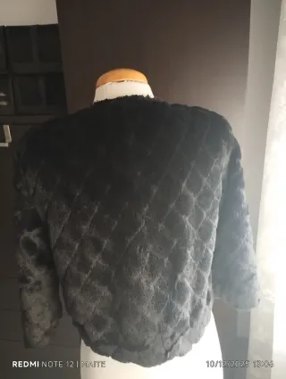 Torera fiesta pelo sintético negro