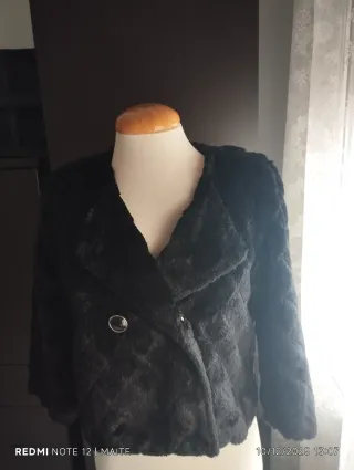 Torera fiesta pelo sintético negro