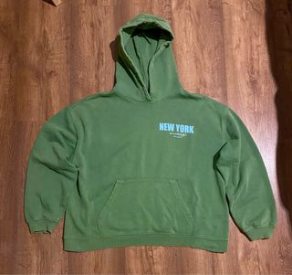 Sudadera Zara New York Verde Niñ@