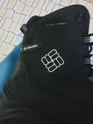 Botas Columbia Negras Talla 42