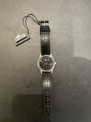 Reloj Lotus Caballero Elegante Negro