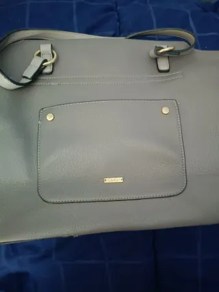 Bolso Calvin Klein Gris Nuevo con Tara