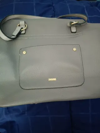 Bolso Calvin Klein Gris Nuevo con Tara