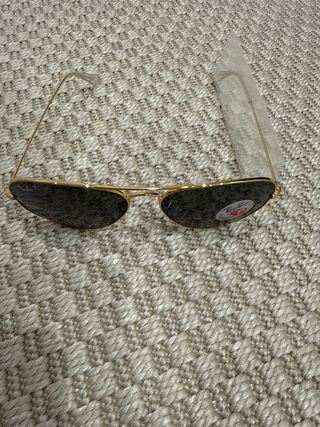 Gafas Ray-Ban Aviator Polarizadas Doradas