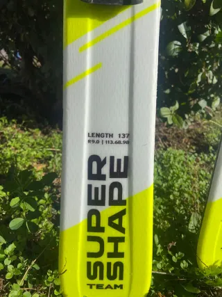 Esquís Head Super Shape Team 137