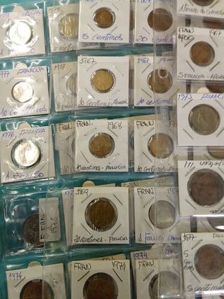 228 Monedas Francesas Francos