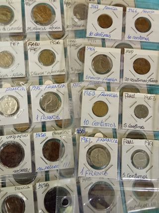 228 Monedas Francesas Francos