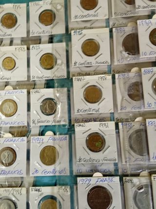 228 Monedas Francesas Francos