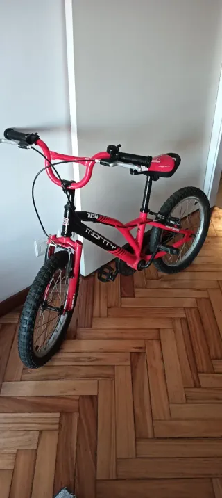 Bicicleta Monty Niño Roja