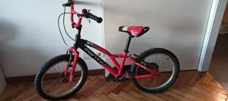 Bicicleta Monty Niño Roja
