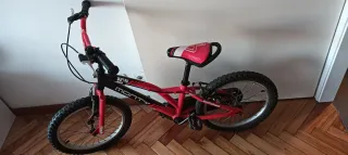 Bicicleta Monty Niño Roja