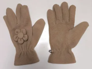 Conjunto Gorro, Bufanda y Guantes Beige