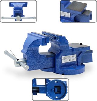 CCLIFE Tornillo de Banco 100mm/125mm Tornillo para