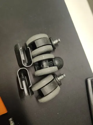 Ruedas Silla Oficina Steelcase (4 unidades)