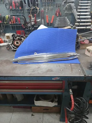 Silencioso Escape Derbi Coyote Nuevo Original